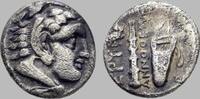 IONIA, Erythrai. Circa 330-300 BC. AR Drachm. Phannothemis, magistrate. -