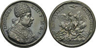 ITALY, Papal (Papal state). Innocent XIII. 1721-1724. Æ Medal. By E. Hamerani. -