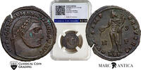 CCG Certified! Maximinus II Follis/ Nummus. Alexandria, AD 308-310. AE -