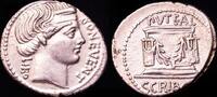 L. Scribonius Libo. 62 BC. AR Denarius (4,11 g; 20 mm). Rome mint -