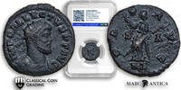CCG Certified! Allectus AE Antoninianus. London, AD 293-295. -