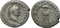Roman Imperial Titus, AD 79–81. AR Denarius Rome mint, AD 80. -