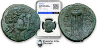 RARE_CCG AU55: BRUTTIUM, Rhegion. Circa 215-150 BC. Æ Triens -