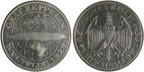 Germany, Weimar Rep.  Germany Weimar Republic 1930G 5 Mark ZEPPELIN PCGS PR63CAMEO PP PROOF RARE