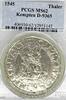 Kempten Thaler German States KEMPTEN 1545 Taler Coin Thaler PCGS MS 62 F.STG/STG AU/UNC RARE -