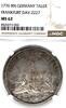 GERMANY TALER 1776 BN German States Frankfurt 1776 Taler Coin Thaler NGC... 3465,48 EUR envoi gratuit