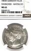 GERMANY TALER 1865B Germany State Hannover 1865B Taler Coin Thaler NGC M... 2768,81 EUR envoi gratuit