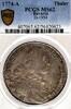 Bavaria Thaler 1774 German States Bavaria 1774 Taler Coin Thaler NGC MS ... 1429,06 EUR envoi gratuit
