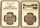GERMANY TALER German States Prussia 1848 A Taler Coin Thaler NGC MS 62 F.STG/STG UNC -