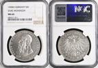 GERMANY 5 Mark 1908D Germany Saxe-Meiningen 1908 D 5 Mark NGC MS 65 STG ... 2834,34 EUR envoi gratuit