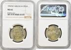 URUGUAY 1 PESO 1942 SO Santiago Chile Artigas NGC MS 62 165,00 EUR  + 10,00 EUR frais d'envoi