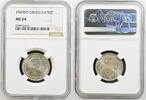 URUGUAY 50 Centesimos 1943 SO Santiago Chile Artigas NGC MS 64 85,00 EUR  + 10,00 EUR frais d'envoi