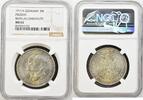 GERMANY 3 Mark 1911 A Universit&auml;t Breslau Wilhelm II NGC MS 62 175,00 EUR  + 10,00 EUR frais d'envoi