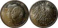Anhalt 3 Mark 1914 A Silberhochzeit Friedrich II. und Marie Herog und He... 148,00 EUR  + 10,00 EUR frais d'envoi