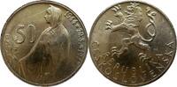Tschechoslowakei 50 Kronen 1947 3. Jahrestag Slowakischer Aufstand fast ... 20,00 EUR  + 10,00 EUR frais d'envoi