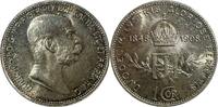 &Ouml;sterreich 1 Krone 1908 Franz Josef I fast Stempelglanz 25,00 EUR  + 10,00 EUR frais d'envoi
