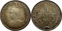 Deutsch Ost Afrika 1/4 Rupie Wilhelm II DOA -