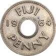 Fiji Penny 1964 Elisabeth II. SUP+