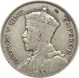 Neuseeland half Crown 1934 Georg V. knapp TTB