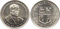 Mauritius 1 Rupie Portrait von Sir Seewoosagur Ramgoolam KT -