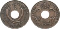 British Ost-Afrika 5 Cents Georg V., 1937-1952 -