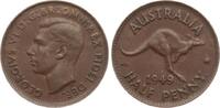 Australien 1/2 Penny Georg VI. -