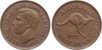 Australien 1/2 Penny Georg VI. -