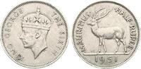 Mauritius 1/2 Rupie Georg VI., 1937-1951 -