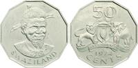 Swaziland/Eswatini 20 Cents Sobhuza II., 1968-1982 -
