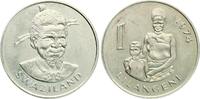 Swaziland/Eswatini 20 Cents Sobhuza II., 1968-1982 -