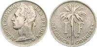 Belgisch-Kongo 1 Franc Albert I. 1909-1934 -