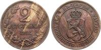 Bulgarien 2 Stotinki 1912 Ferdinand I. 1887-1908 als Zar fvz 8,00 EUR  + 10,00 EUR frais d'envoi