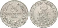 Bulgarien 20 Stotinki 1912 Ferdinand I. 1887-19018, als F&uuml;rst ss 4,00 EUR  + 10,00 EUR frais d'envoi