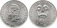 Franz&ouml;sisch Polynesien 10 Francs 2002 vz+ 3,00 EUR  + 10,00 EUR frais d'envoi