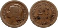Cap Verde 20 Centavos 1930 ss 5,00 EUR  + 10,00 EUR frais d'envoi