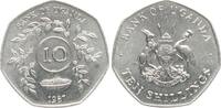 Uganda 10 Shillings 1987 stgl 3,00 EUR  + 10,00 EUR frais d'envoi