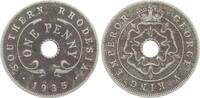 Süd-Rhodesien One Penny Georg V., 1911-1936 -