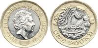 Gro&szlig;britannien 1 Pfund 2016 Elisabeth II., 1952-2022 vz+ 4,00 EUR  + 10,00 EUR frais d'envoi