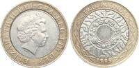 Gro&szlig;britannien 2 Pounds 1999 Elisabeth II. 1952-2022 fvz 6,00 EUR  + 10,00 EUR frais d'envoi
