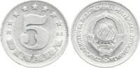 Jugoslawien 5 Dinara 1963 F&ouml;derative Republik Jugoslawien fstgl 5,00 EUR  + 10,00 EUR frais d'envoi