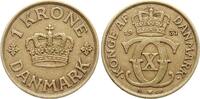 D&auml;nemark 1 Krone 1931 N Christian X. ss 22,00 EUR  + 15,00 EUR frais d'envoi