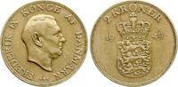 D&auml;nemark 2 Kroner 1949 N Friedrich IX., 1947-1972 ss+ 12,00 EUR  + 10,00 EUR frais d'envoi