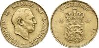 D&auml;nemark 1 Krone 1947 N Friedrich IX. ss 5,00 EUR  + 10,00 EUR frais d'envoi