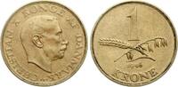 D&auml;nemark 1 Krone 1946 N Christian X. ss-z 7,00 EUR  + 10,00 EUR frais d'envoi