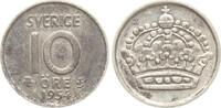 Schweden 10 &Ouml;re 1954 TS Gustav VI. Adolf ss-vz 4,00 EUR  + 10,00 EUR frais d'envoi