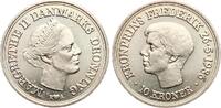 D&auml;nemark 10 Kroner 1986 Margrethe II. stgl 8,50 EUR  + 10,00 EUR frais d'envoi