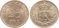 D&auml;nemark 25 &Oslash;re 1950 N Friedrich IX., 1947-1972 fstgl 18,00 EUR  + 10,00 EUR frais d'envoi