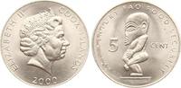 Cook Islands 5 Cents Elisabeth II. 1952-2022 -