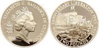 Guernsey 2 Pfund 1995 Elisabeth II. 1952-2022 stgl 85,00 EUR  + 15,00 EUR frais d'envoi