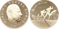 Norwegen 200 Kroner 2011 Harald V. pp 60,00 EUR  + 15,00 EUR frais d'envoi